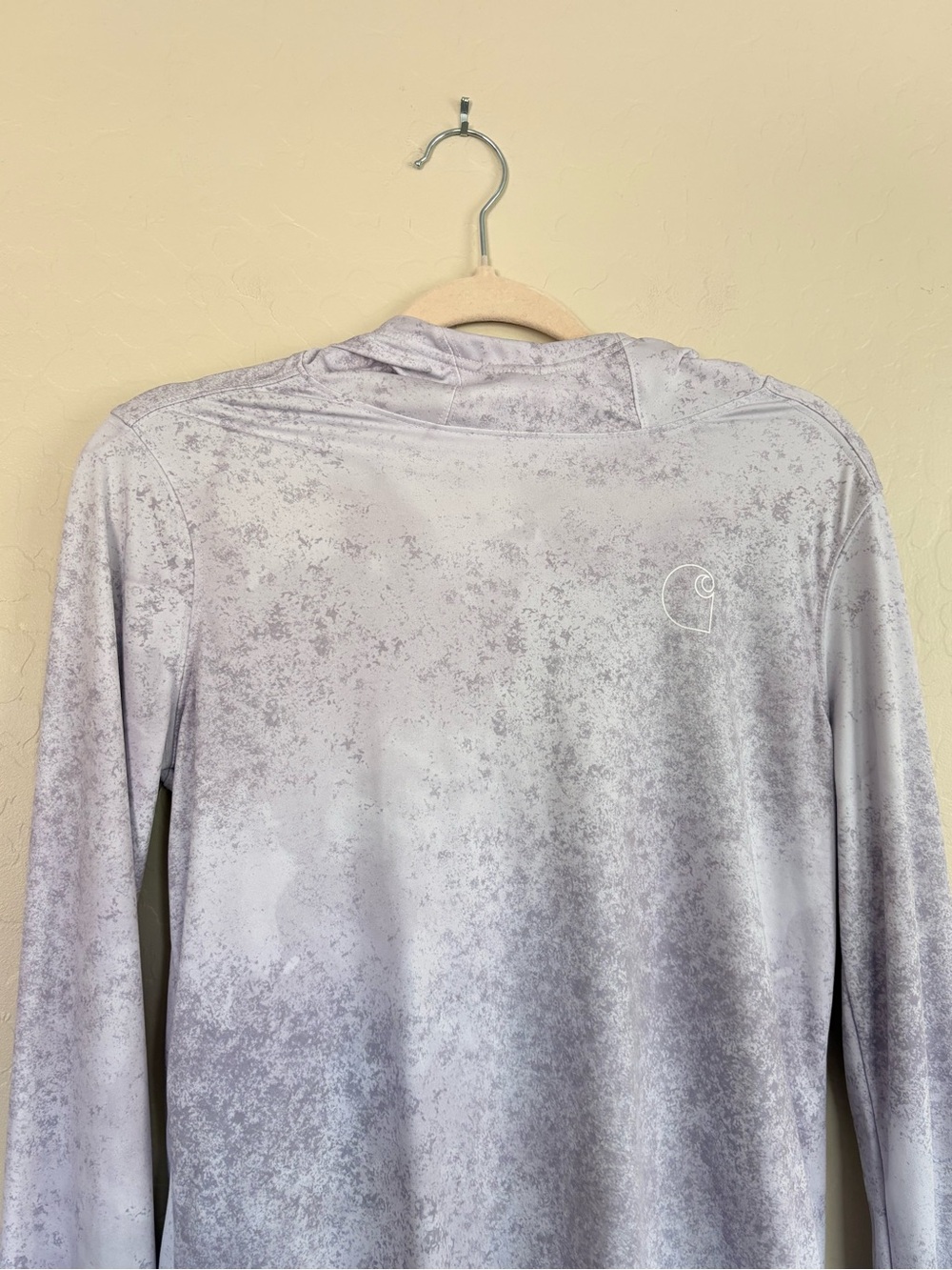 Carhartt Force Sun Defender Hoodie UPF 50 Anti Odor Tie Dye Medium - Picture 2 of 7